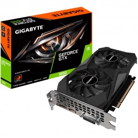 Cartes graphiques Gigabyte GeForce® GTX 1650 D6 WINDFORCE 4G (GV-N1656WF2-4GD) Cartes graphiques Gigabyte GeForce® GTX 1650 D6 WINDFORCE 4G (GV-N1656WF2-4GD)