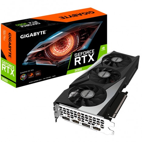 Carte Graphique GIGABYTE GeForce RTX™ 3060 GAMING OC 12G (GV-N3060GAMING OC-12GD)