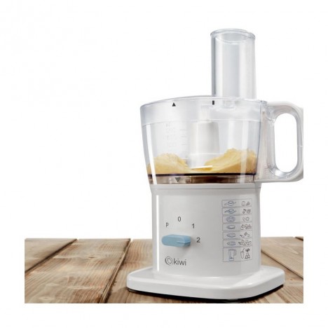 Kiwi Robot de cuisine Multifonction hachoir blender mixeur , 8en1 500W  Blanc à prix pas cher