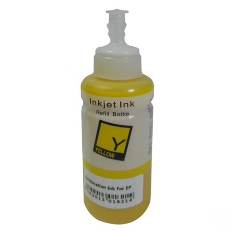 Bouteille d'encre Sublimation EPSON COMPATIBLE - 100ml - Yellow - ( Encre Sublimation )