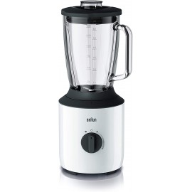 Blender BRAUN 800 Watt - 1.5L - Blanc (JB3150WH)