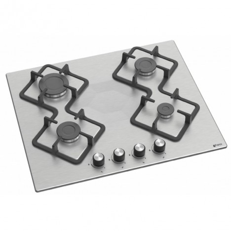 Plaque de Cuisson FRANCO 4 Feux 60 cm - Inox (60347-IF)