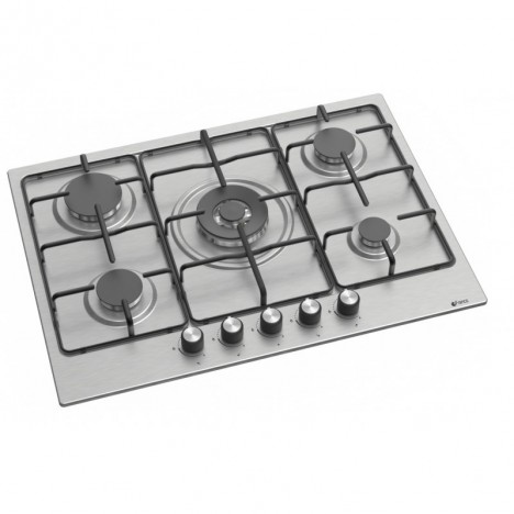 Plaque de Cuisson FRANCO 5 Feux 70 cm - Inox (70351-IF )