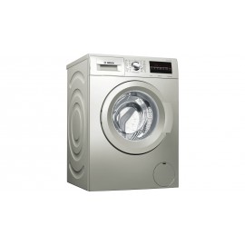 Machine à laver BOSCH SÉRIE 4 front 8 kg 1200 trs, argent inox (WAK2428SEG)
