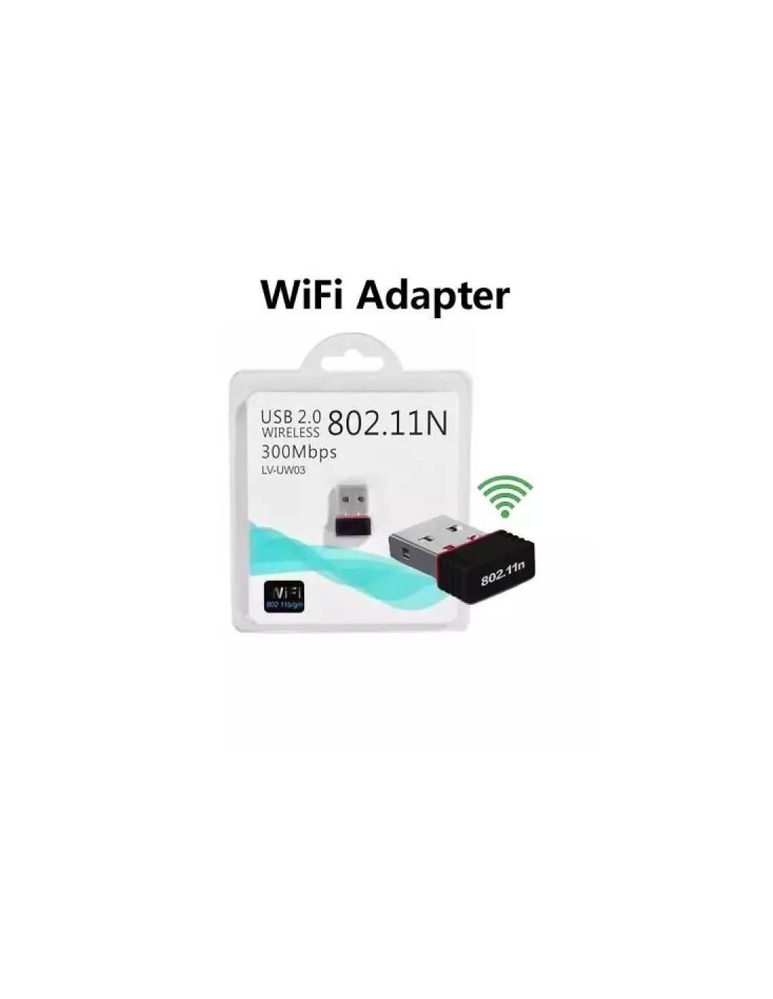 Slide  #1 Clé Wifi 11N USB Adapter - 802.11N (pix-link)