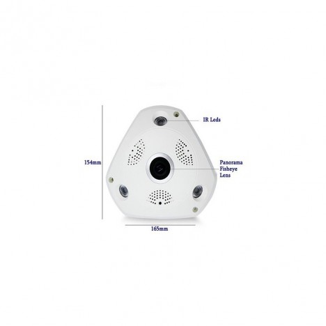 Caméra de surveillance - WIFI - PANORAMIC 360° VR CAM ( V888R) Caméra de surveillance - WIFI - PANORAMIC 360° VR CAM ( V888R)