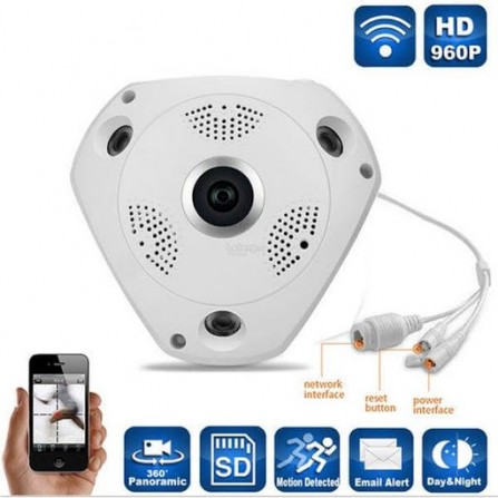 Caméra de surveillance - WIFI - PANORAMIC 360° VR CAM ( V888R) 2