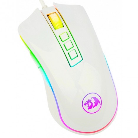 SOURIS GAMING REDRAGON COBRA - RGB - Blanc - (M711W) SOURIS GAMING REDRAGON COBRA - RGB - Blanc - (M711W)