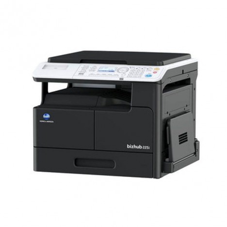 Photocopieur KONICA MINOLTA Bizhub 225i A3 Réseau Avec Cache - Noir (BU-BH225IS)