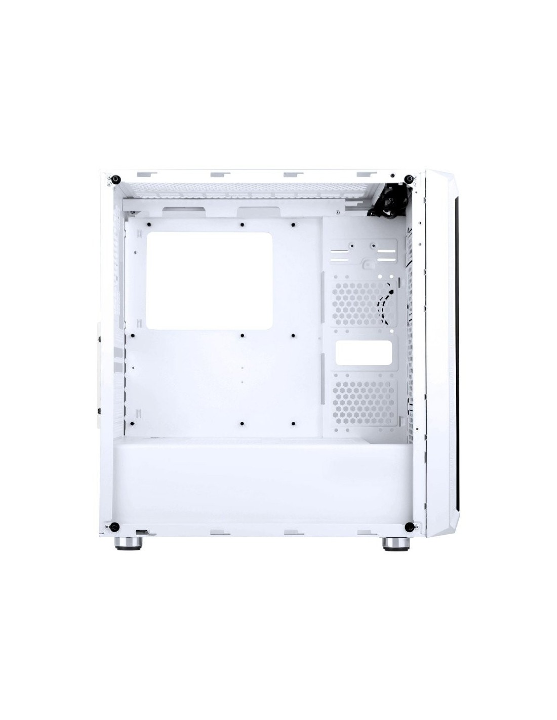 Boitier Gamer Abkoncore H301G Blanc Blanc - Spacenet