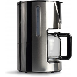 Cafetière filtre Livoo programmable 12 tasses 900 watt inox/noir (DOD172)