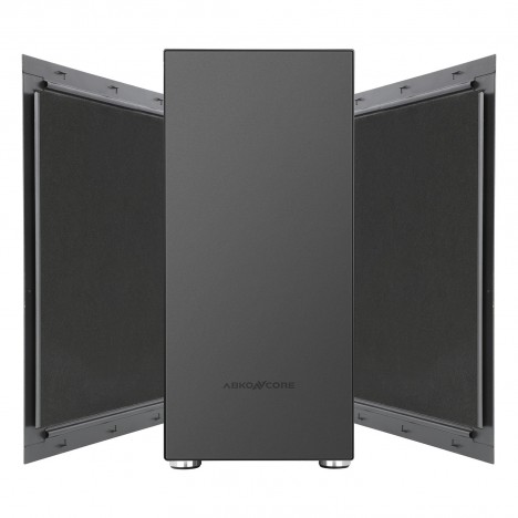 Boitier Gamer ABKONCORE S500 CRONOS ZERO NOISE STONE (S500 (Cronos Zero Noise Stone)) Boitier Gamer ABKONCORE S500 CRONOS ZERO NOISE STONE (S500 (Cronos Zero Noise Stone))