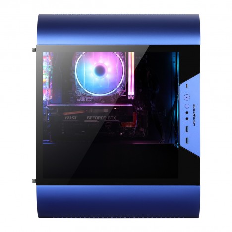 Boitier Gamer Abkoncore AL300M Midnight Blue - ARGB (AL300M Midnight Blue)