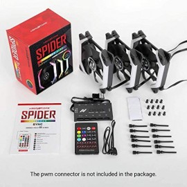 Ventilateur ABKONCORE SP120 SPECTRUM SYNC 5in1 (Sp120 5IN1) Ventilateur ABKONCORE SP120 SPECTRUM SYNC 5in1 (Sp120 5IN1)