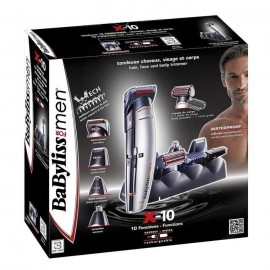 Tondeuse Multifonction X10 Sans Fil Waterproof BABYLISS (E837E) Tondeuse Multifonction X10 Sans Fil Waterproof BABYLISS (E837E)