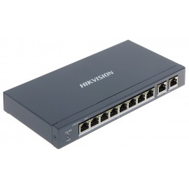 Switcher Hikvision -8 Port Fast Ethernet Unmanaged POE (DS-3E0310P-E/M)