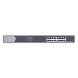 Switcher Hikvision 16 Port Gigabit Web POE (DS-3E1518P-E) Switcher Hikvision 16 Port Gigabit Web POE (DS-3E1518P-E)