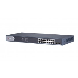 Switcher Hikvision 16 Port Gigabit Web POE (DS-3E1518P-E) Switcher Hikvision 16 Port Gigabit Web POE (DS-3E1518P-E)