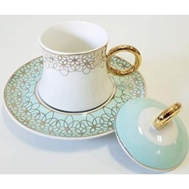 Ensemble à café Turc FREEDOM KAPAKLI 18 pièces Korkmaz (A8635) Ensemble à café Turc FREEDOM KAPAKLI 18 pièces Korkmaz (A8635)