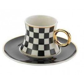 Ensemble à café Turc KORKMAZ FREEDOM 12 PCS (A8632)