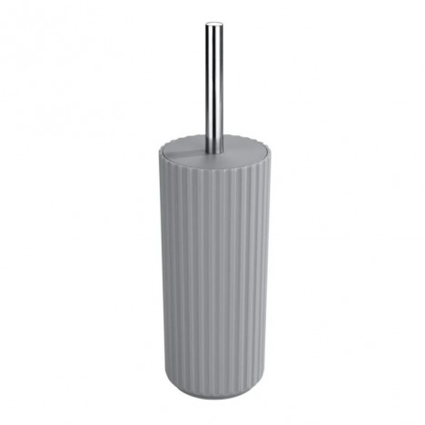 Brosse WC Minas Gris Plastique - Polyrésine WENKO 23005100