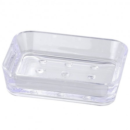 Porte Savon Transparent - Plastique - PS WENKO - (20301100)