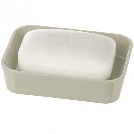 Porte Savon Candy Taupe - Plastique - PS (22451100) Porte Savon Candy Taupe - Plastique - PS (22451100)