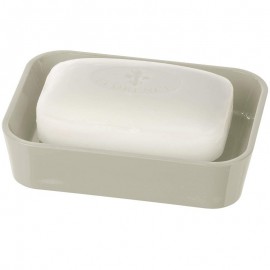 Porte Savon Candy Taupe - Plastique - PS (22451100) Porte Savon Candy Taupe - Plastique - PS (22451100)