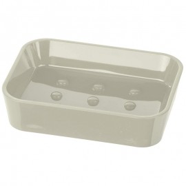 Porte Savon Candy Taupe - Plastique - PS (22451100) Porte Savon Candy Taupe - Plastique - PS (22451100)