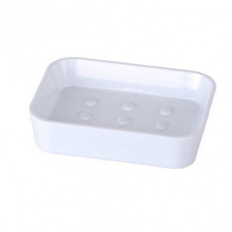 Porte Savon Candy Blanc - Plastique - PS (20337100)