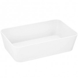 Bac Rangement GM Candy Blanc Plastique - PS (20339100) Bac Rangement GM Candy Blanc Plastique - PS (20339100)