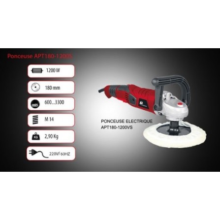 Ponceuse Electrique TORNADO ATP180 - 1200W 2