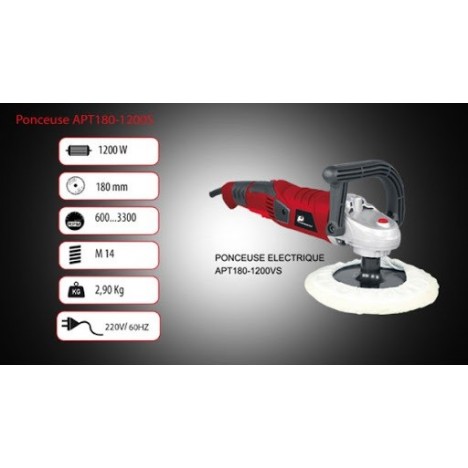 Ponceuse Electrique TORNADO ATP180 - 1200W Ponceuse Electrique TORNADO ATP180 - 1200W