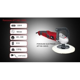 Ponceuse Electrique TORNADO ATP180 - 1200W Ponceuse Electrique TORNADO ATP180 - 1200W