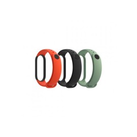 Bracelet Montre connectée Xiaomi Mi Band 5 Strap (3-Pack) Black/Orange/Teal (29764) Bracelet Montre connectée Xiaomi Mi Band 5 Strap (3-Pack) Black/Orange/Teal (29764)