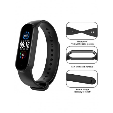 Bracelet Montre connectée Xiaomi Mi Band 5 Strap (3-Pack) - Blue / yellow / Mint green (29765) Bracelet Montre connectée Xiaomi Mi Band 5 Strap (3-Pack) - Blue / yellow / Mint green (29765)