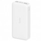 Power Bank Xiaomi Redmi 18W Fast Charge - 20000mAh - White (24983)