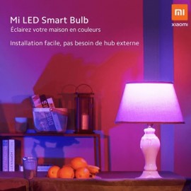 Ampoule Xiaomi Mi LED Smart Bulb Essential - Blanc et Couleurs (24994) Ampoule Xiaomi Mi LED Smart Bulb Essential - Blanc et Couleurs (24994)