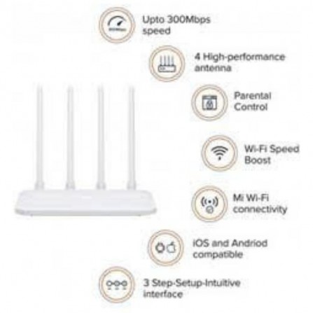 Xiaomi Mi 4C Routeur Sans Fil 300Mbps / quatre antennes – PC Geant