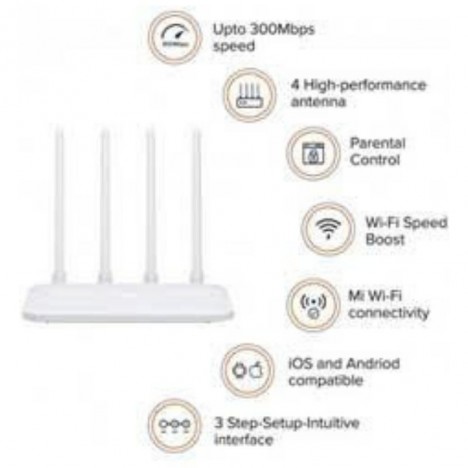 Routeur Mi Wifi Xiaomi 4C - White (25091)