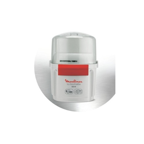 Mini Hachoir Moulinex 800 W - 200 g - Blanc (AD5601EG)