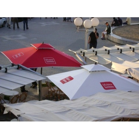 Parasol Carré 8m² (P-BARBADOS-C8) Parasol Carré 8m² (P-BARBADOS-C8)