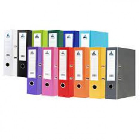 Classeur à Levier Office Plast ESSENTIAL Dos 75 mm Noir (1400601C9)