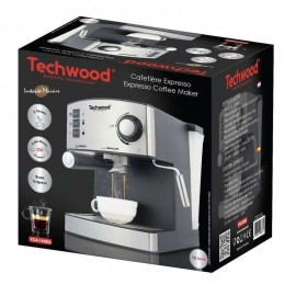Techwood TCA-685 Cafetière 6 Tasses Blanc/Rouge Techwood TCA-685 Cafetière 6 Tasses Blanc/Rouge