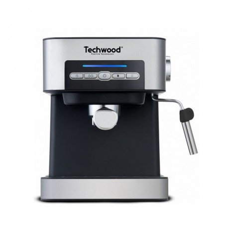 Machine à café expresso 15 bars Techwood 850 Watt 1,6L - Gris (TCA-150EX)