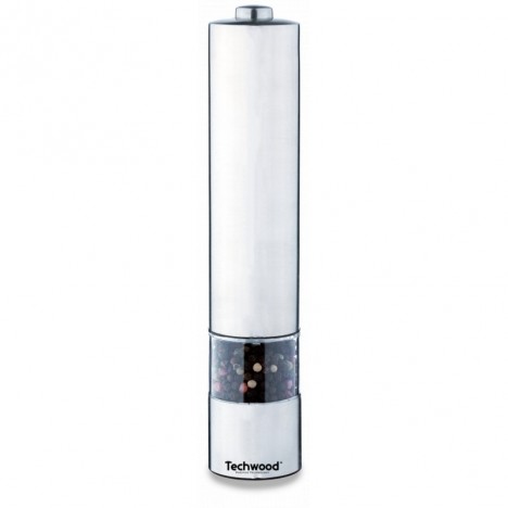Moulin Electrique Sel et Poivre TECHWOOD- 30ml - Inox (TPSI-263) Moulin Electrique Sel et Poivre TECHWOOD- 30ml - Inox (TPSI-263)