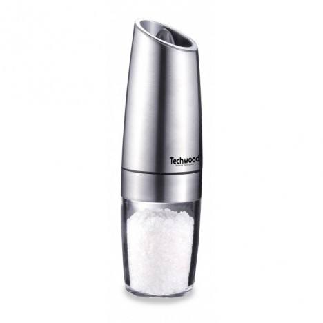 Moulin Electrique Sel et Poivre TECHWOOD- 100ml - Inox (TPSI-269A) Moulin Electrique Sel et Poivre TECHWOOD- 100ml - Inox (TPSI-269A)