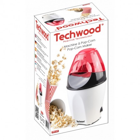 Machine à POP-CORN -TECHWOOD - 1290W (TPC-147) 2