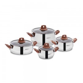 Set 8 Pièces KORKAMZ ABANA Inox (A1953) Set 8 Pièces KORKAMZ ABANA Inox (A1953)