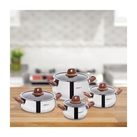 Set 8 Pièces KORKAMZ ABANA Inox (A1953) Set 8 Pièces KORKAMZ ABANA Inox (A1953)